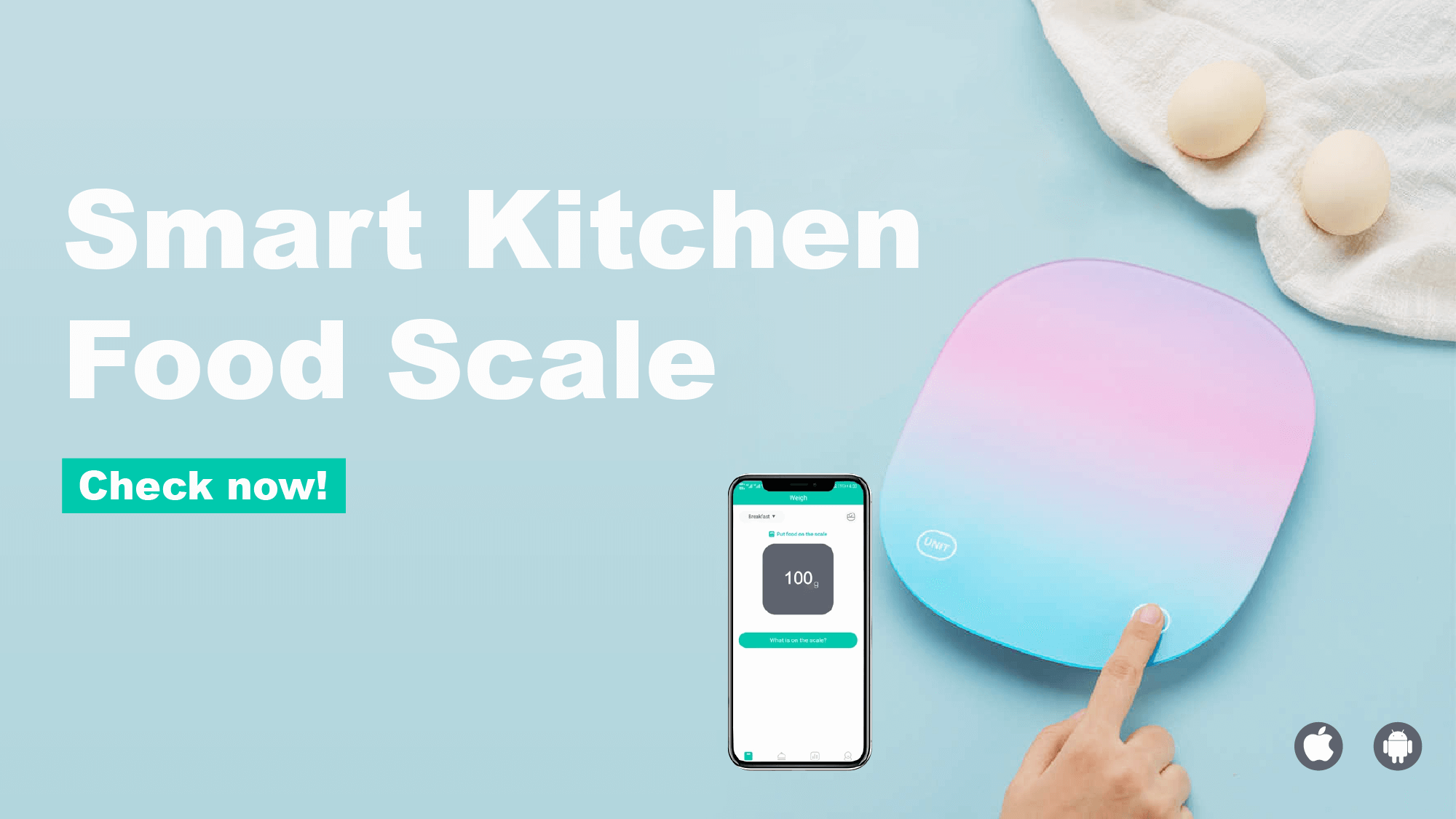 Smart Kitchen Food Scale