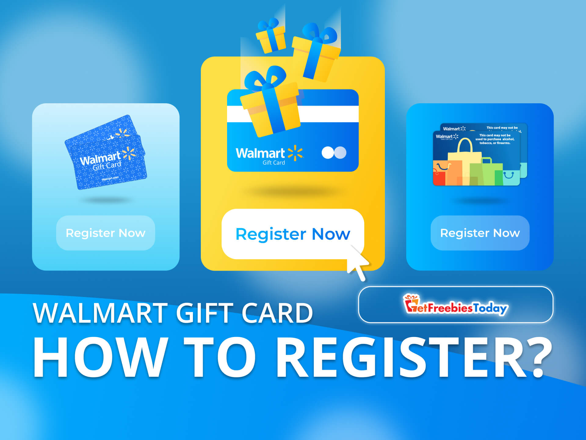 How to register a Walmart gift card?