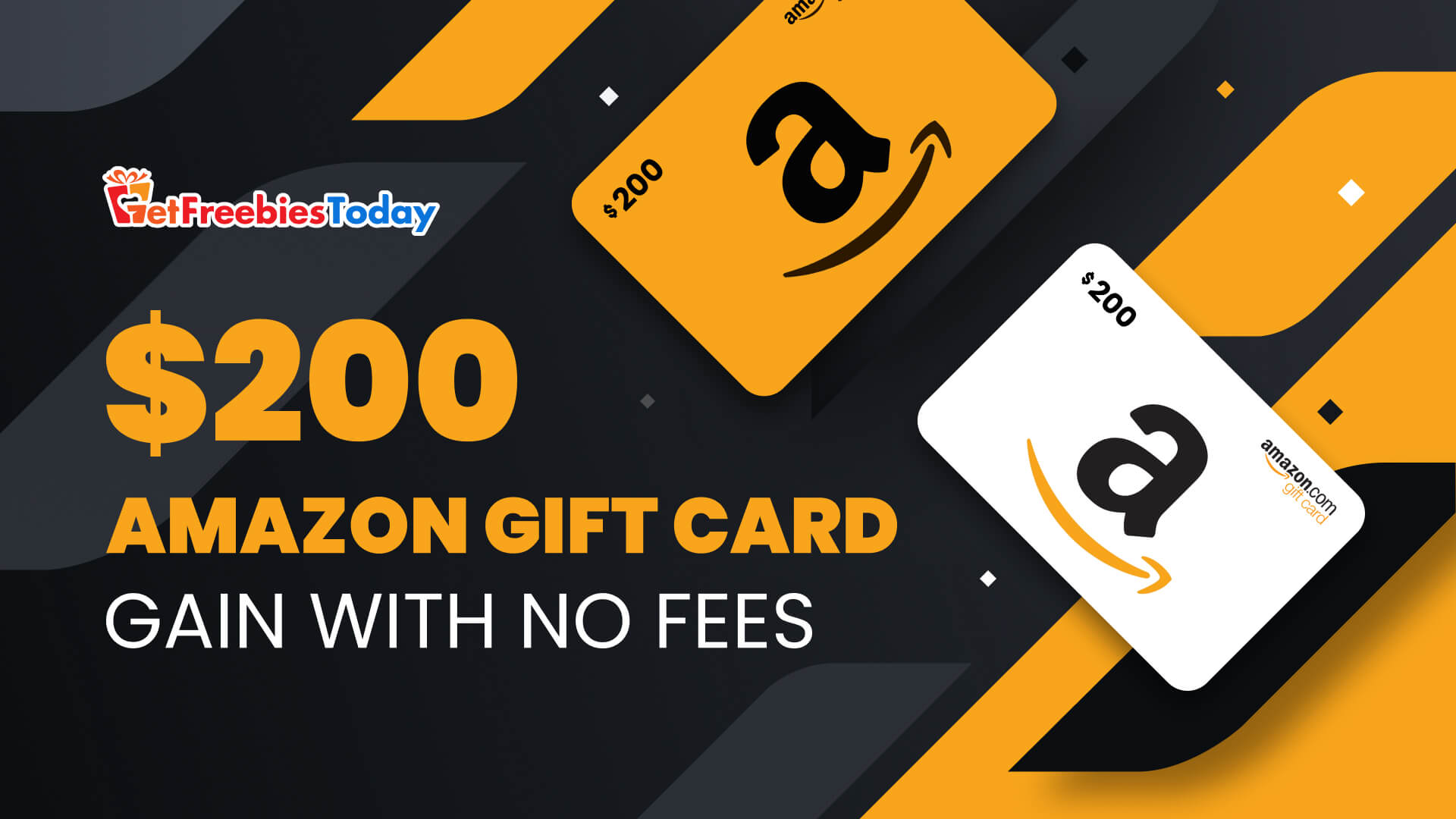 Free $200 Amazon Gift Card | GetFreebiesToday.com