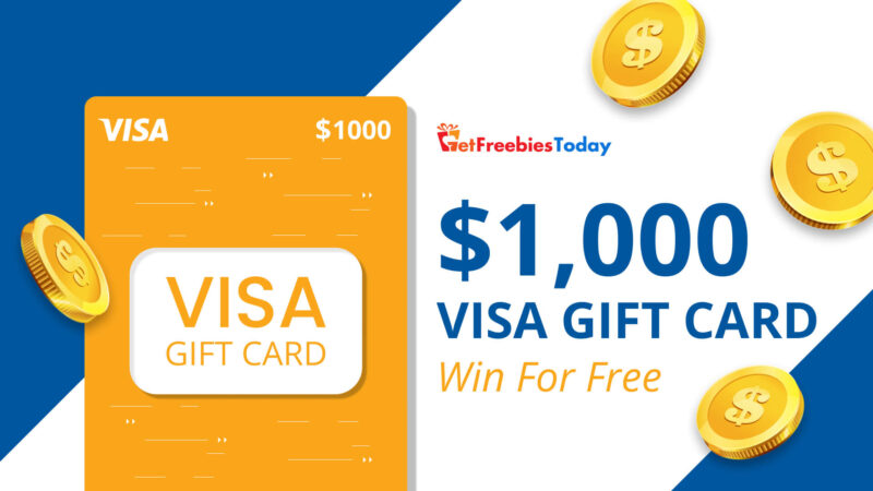 Grab $1000 Visa Gift Card Instantly