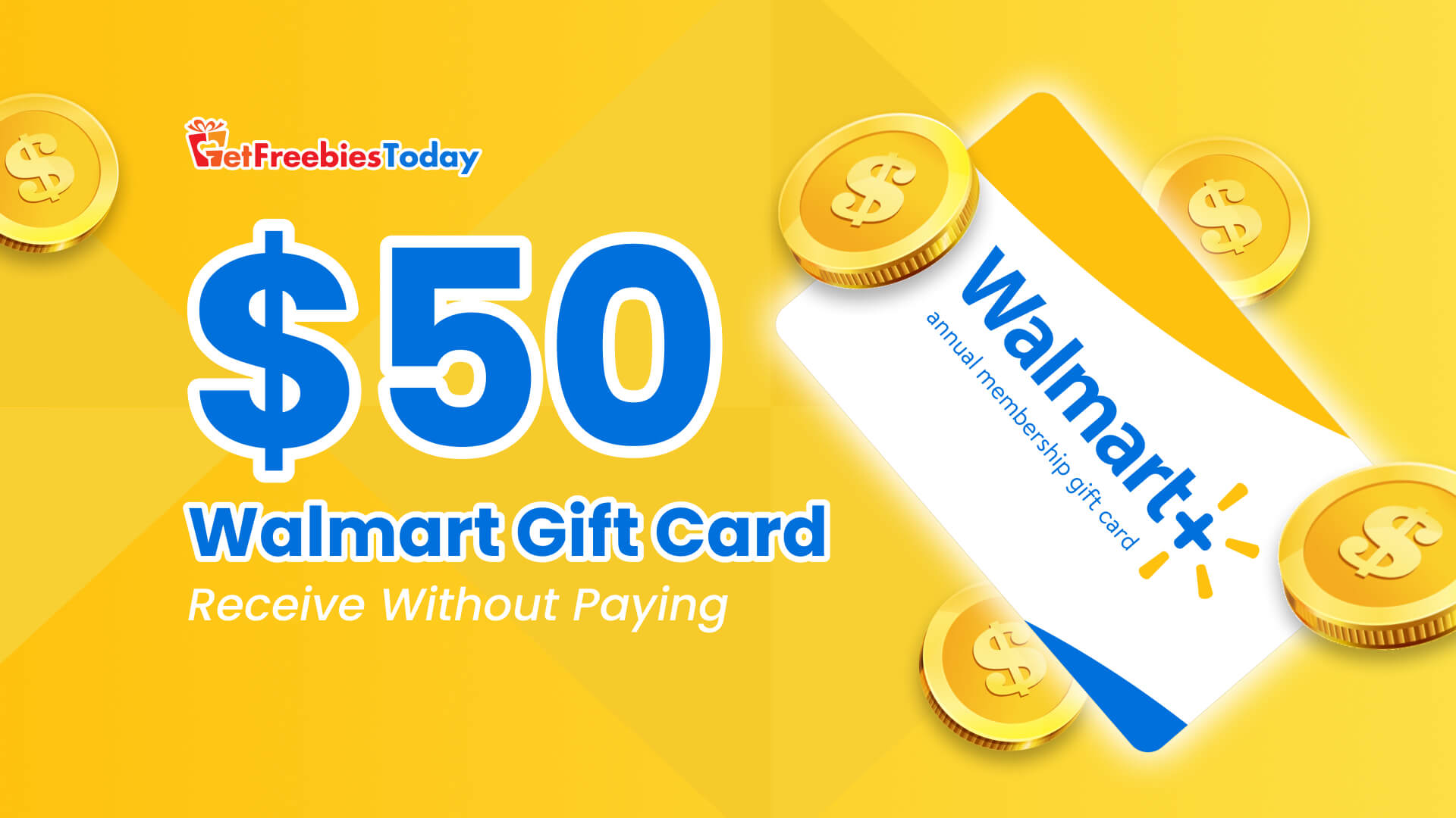 Free 50 Walmart Gift Card