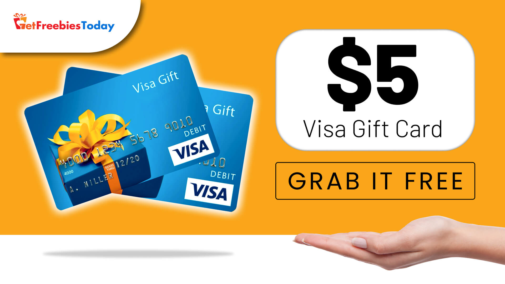 Free 5 Visa Gift Card