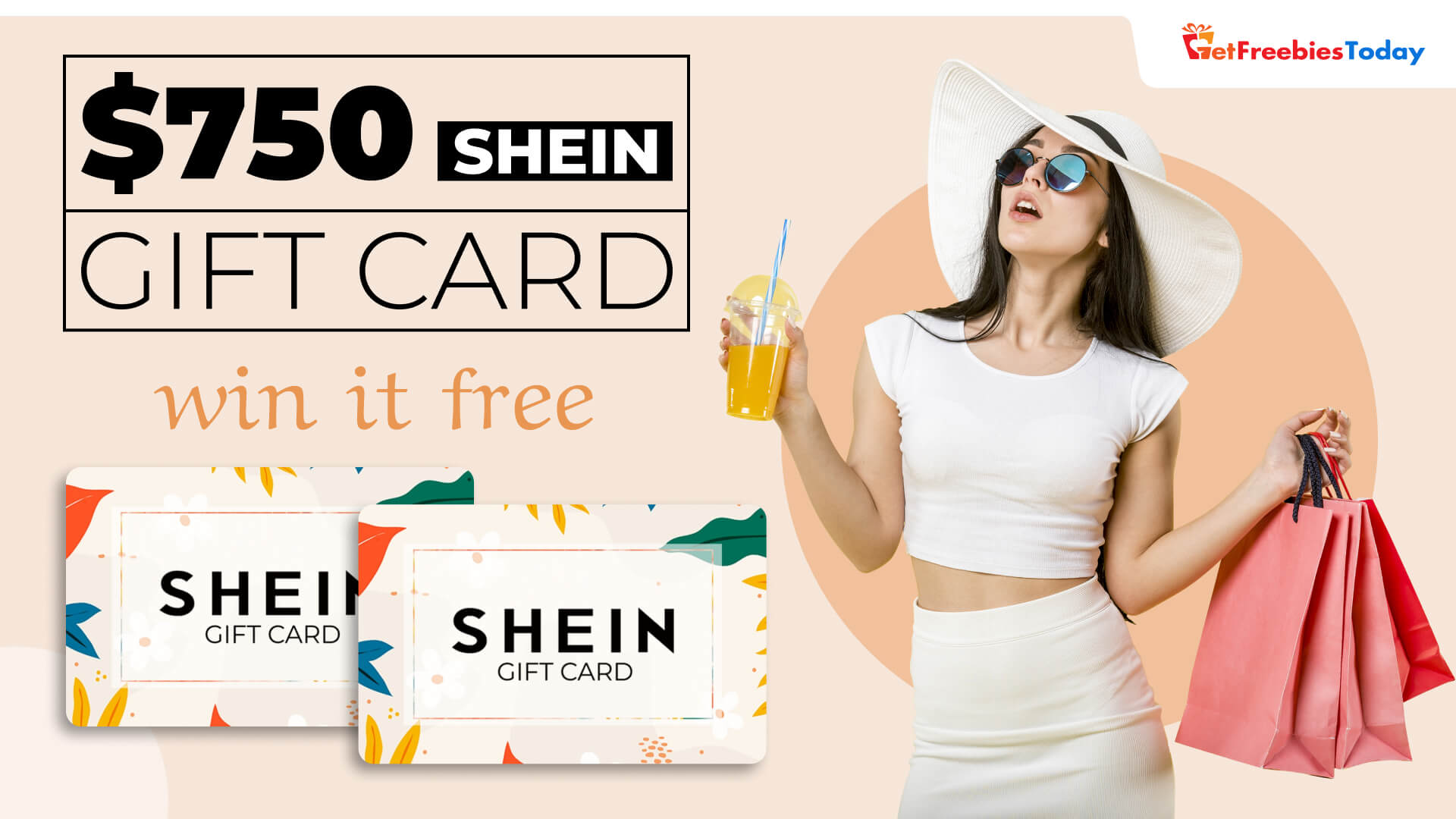 Free 750 Shein Gift Card