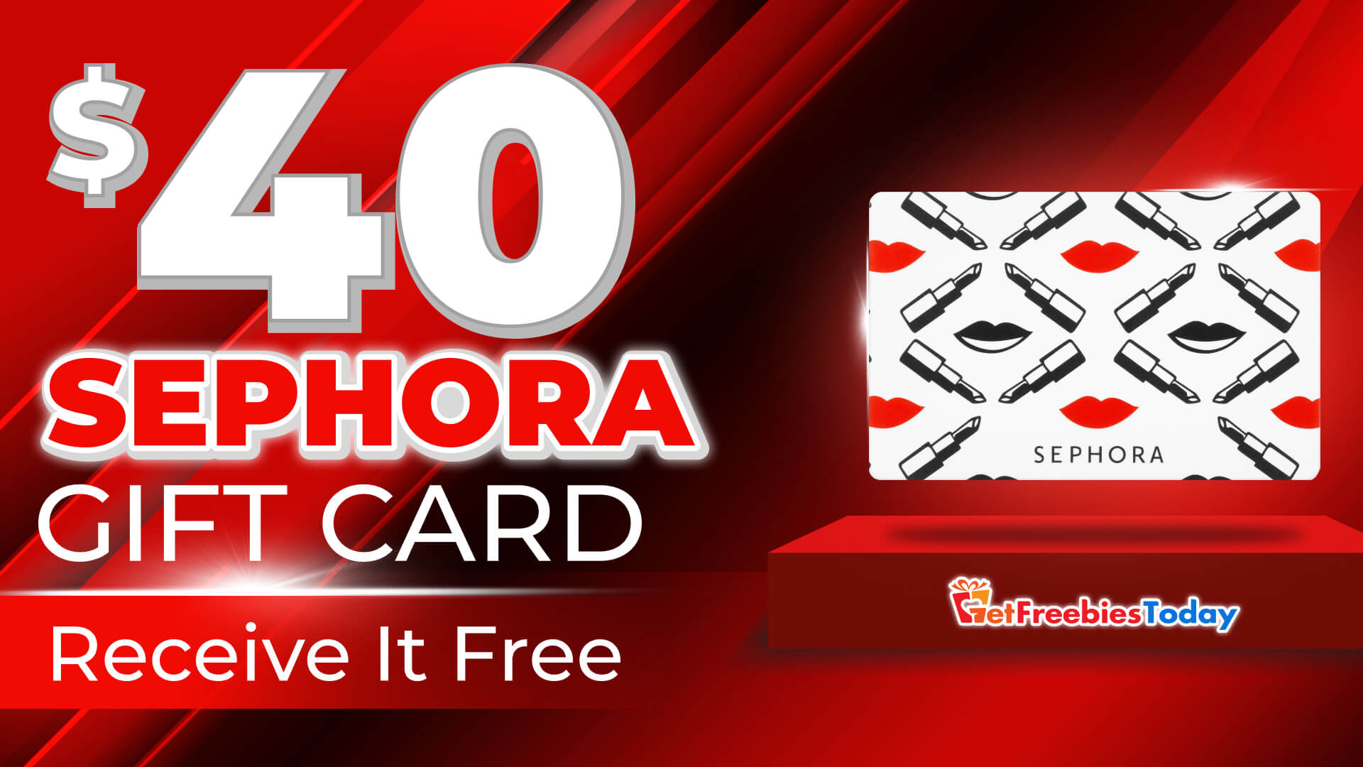 Free 40 Sephora Gift Card (March 4, 2023) GFT