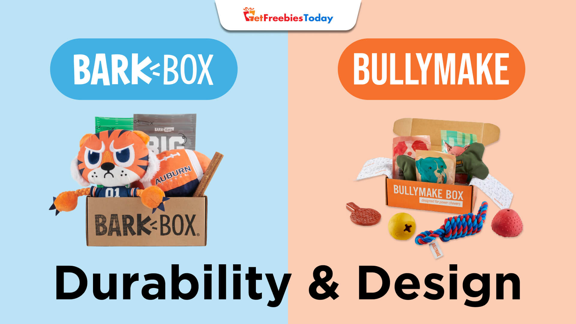 Barkbox Super Chewer vs BullyMake: Durability & design Barkbox Super Chewer vs BullyMake: Durability & design