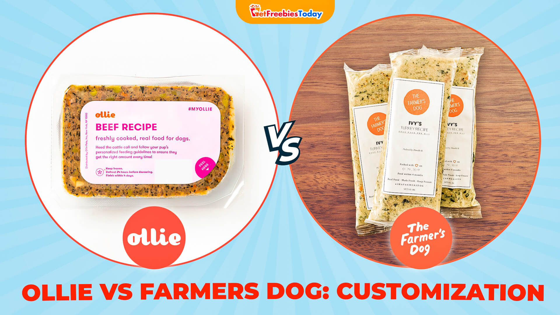 Farmers Dog Vs Ollie: Customization Farmers Dog Vs Ollie: Customization