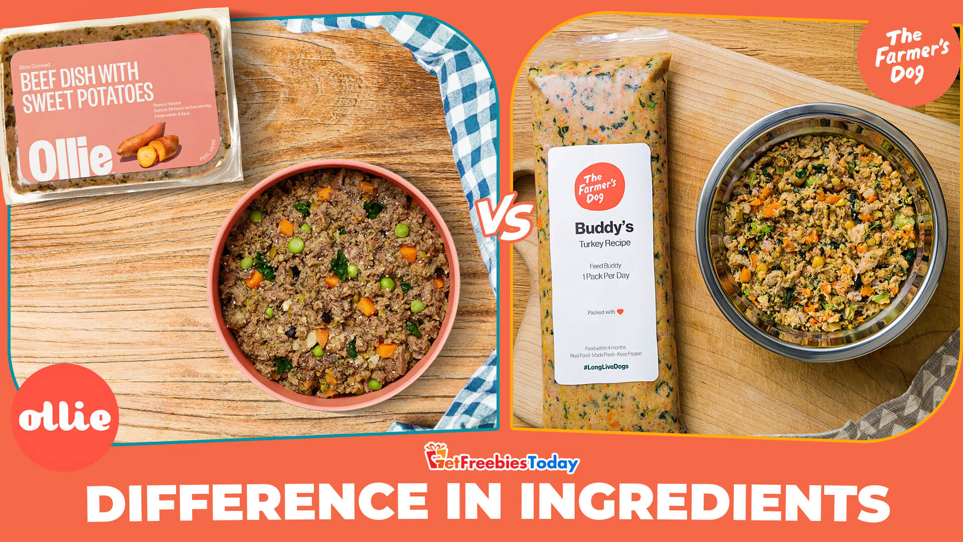 The Difference In Ingredients/ Nutritional Value Of Ollie Meal And Farmer Meal? The Difference In Ingredients/ Nutritional Value Of Ollie Meal And Farmer Meal?