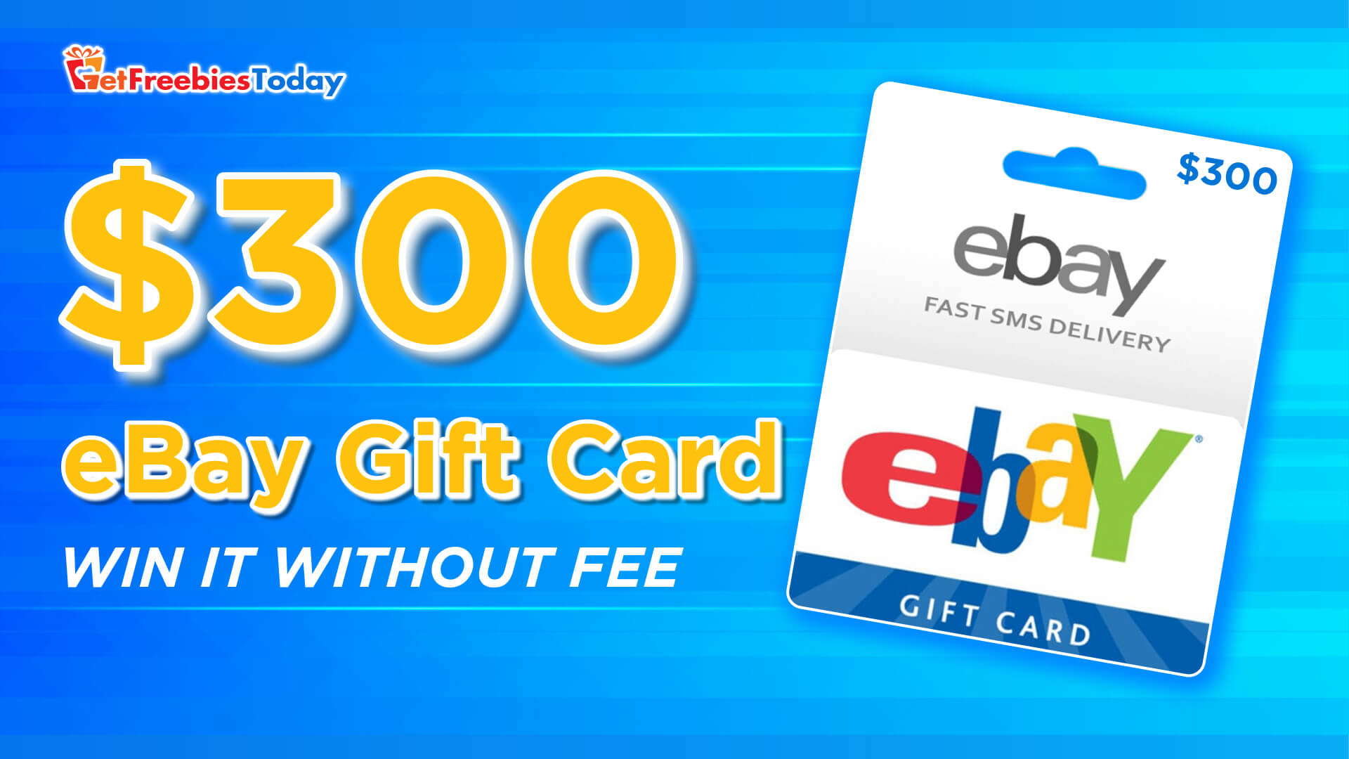 Free 300 eBay Gift Card