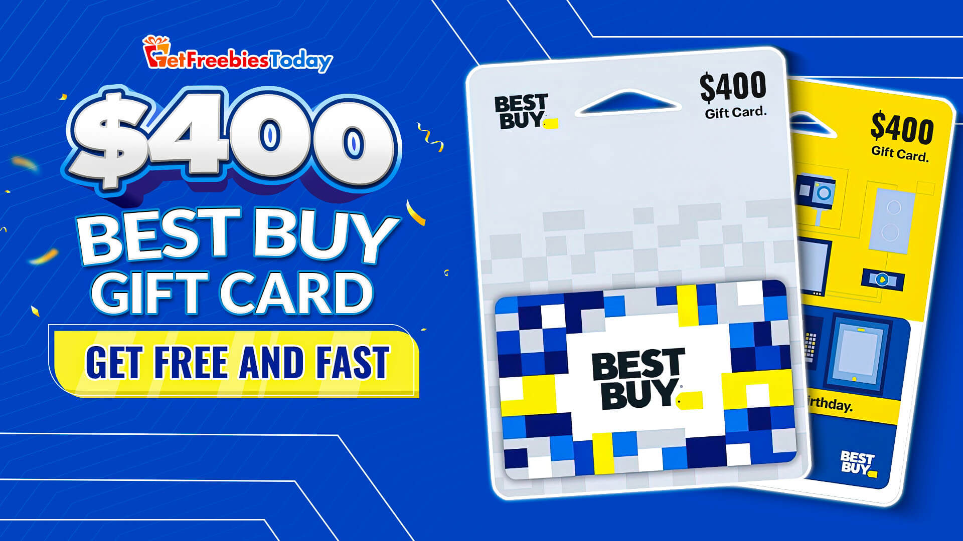 Free 400 Best Buy Gift Card