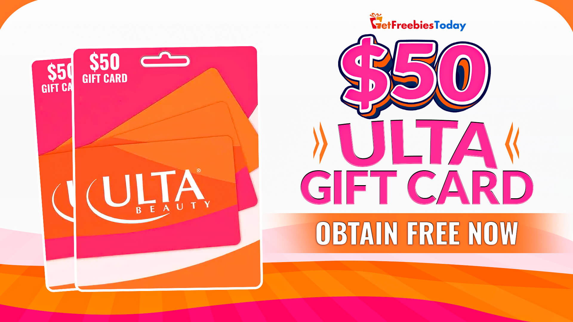 Free 50 Ulta Gift Card