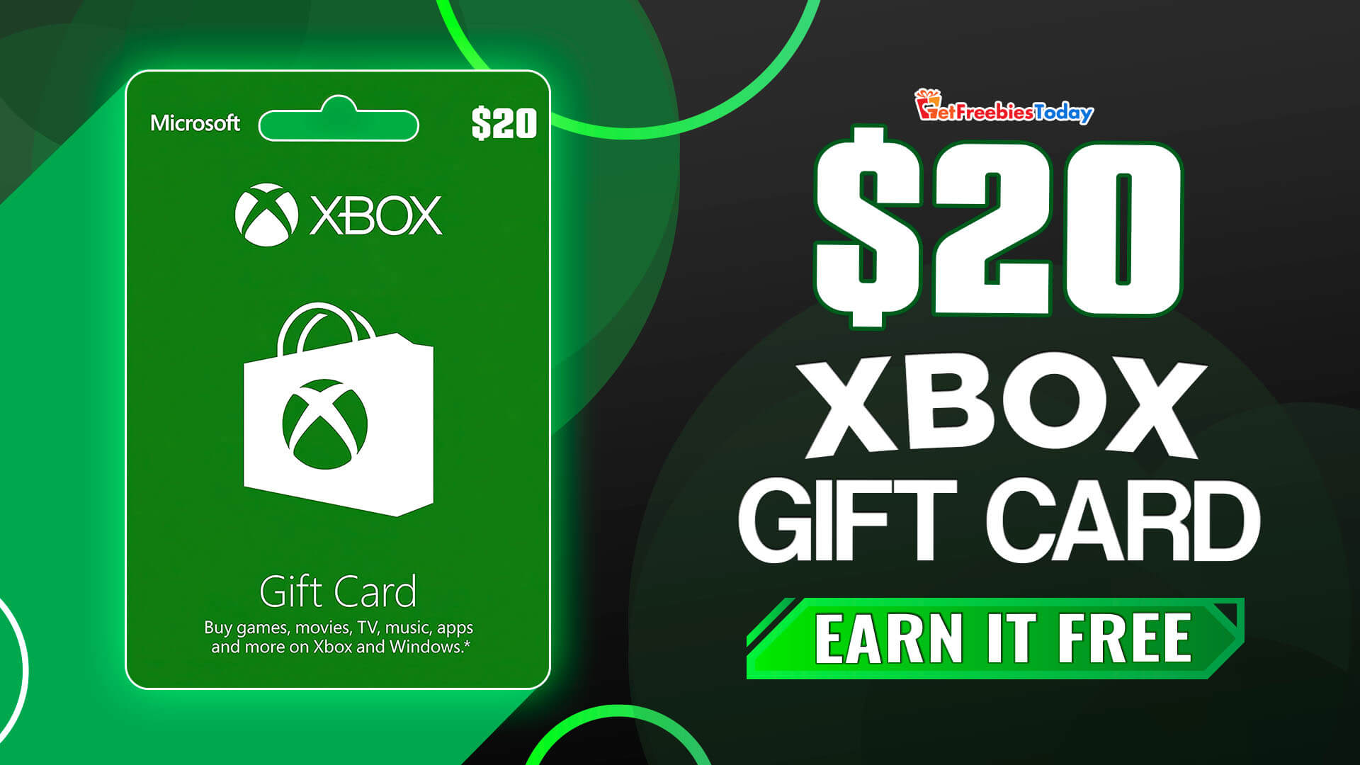 Free 20 Xbox Gift Card