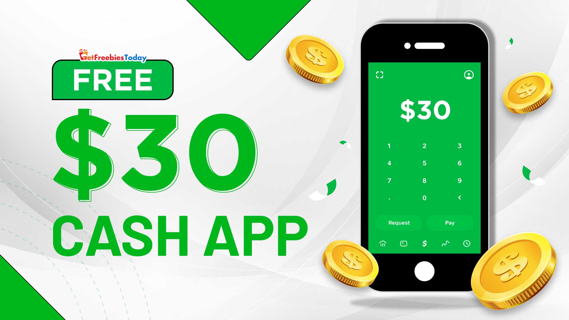 Free 30 Cash App Money GetFreebiesToday