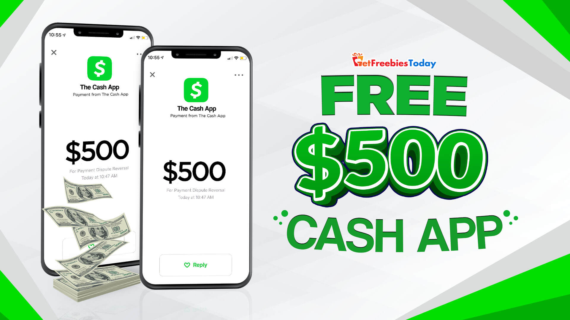 free cash application